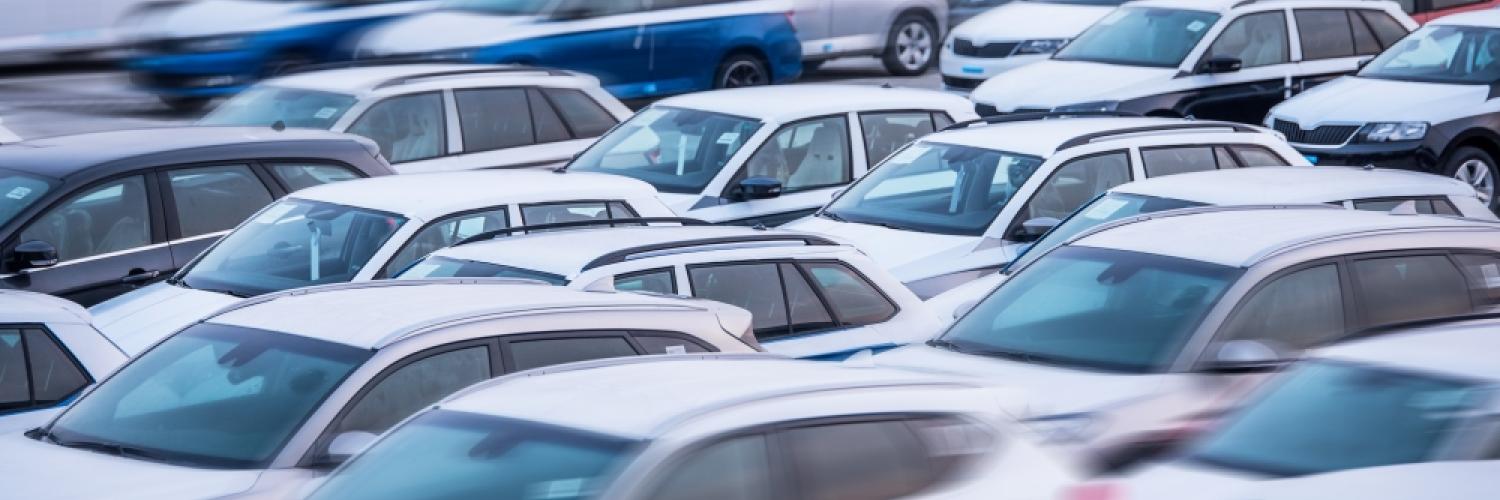 Fleet of cars