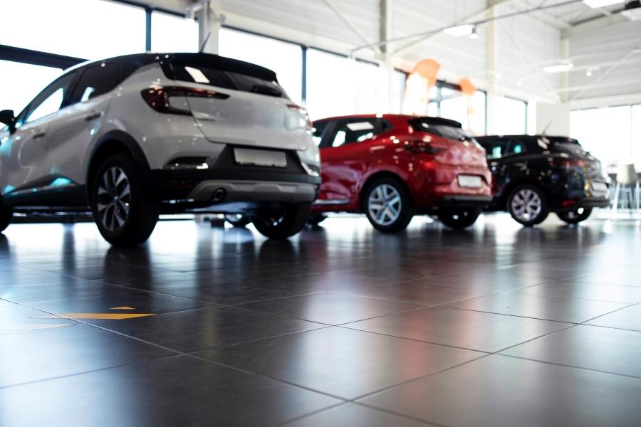 Showroom cars