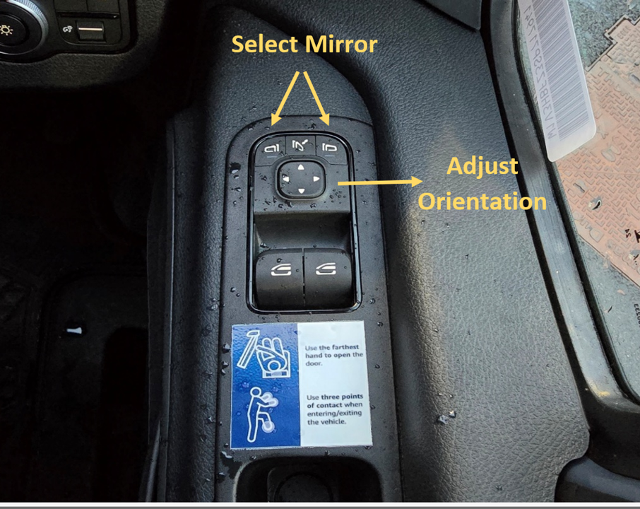 Sprinter wingmirrors